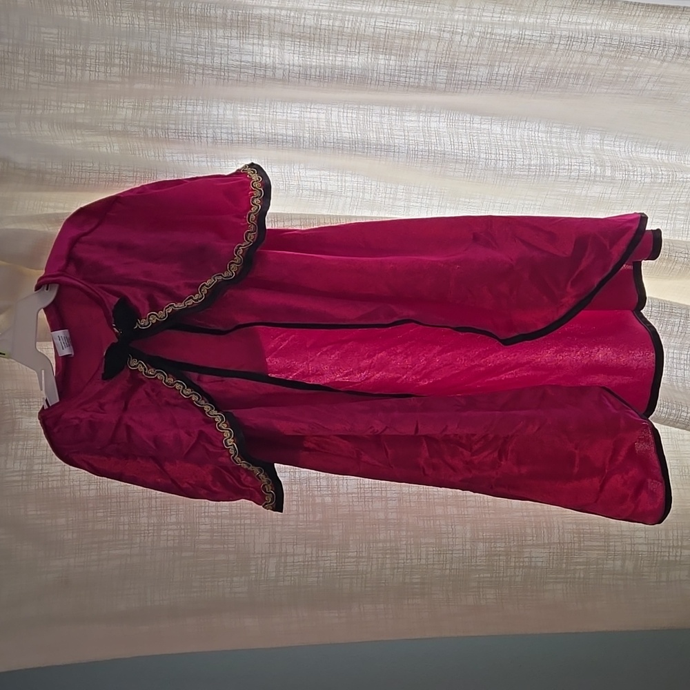 Little Adventures Magenta Anna (Frozen) Cape Costume